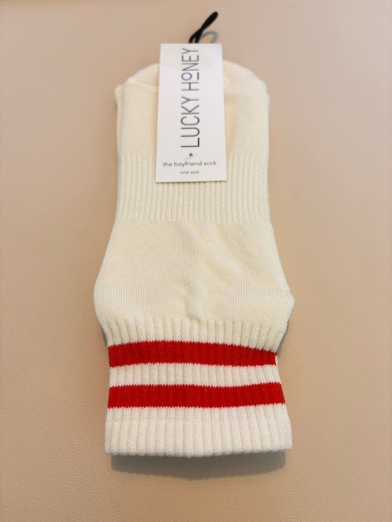 Lucky Honey Accessories - Lucky Honey the boyfriend sock - one size. NWT